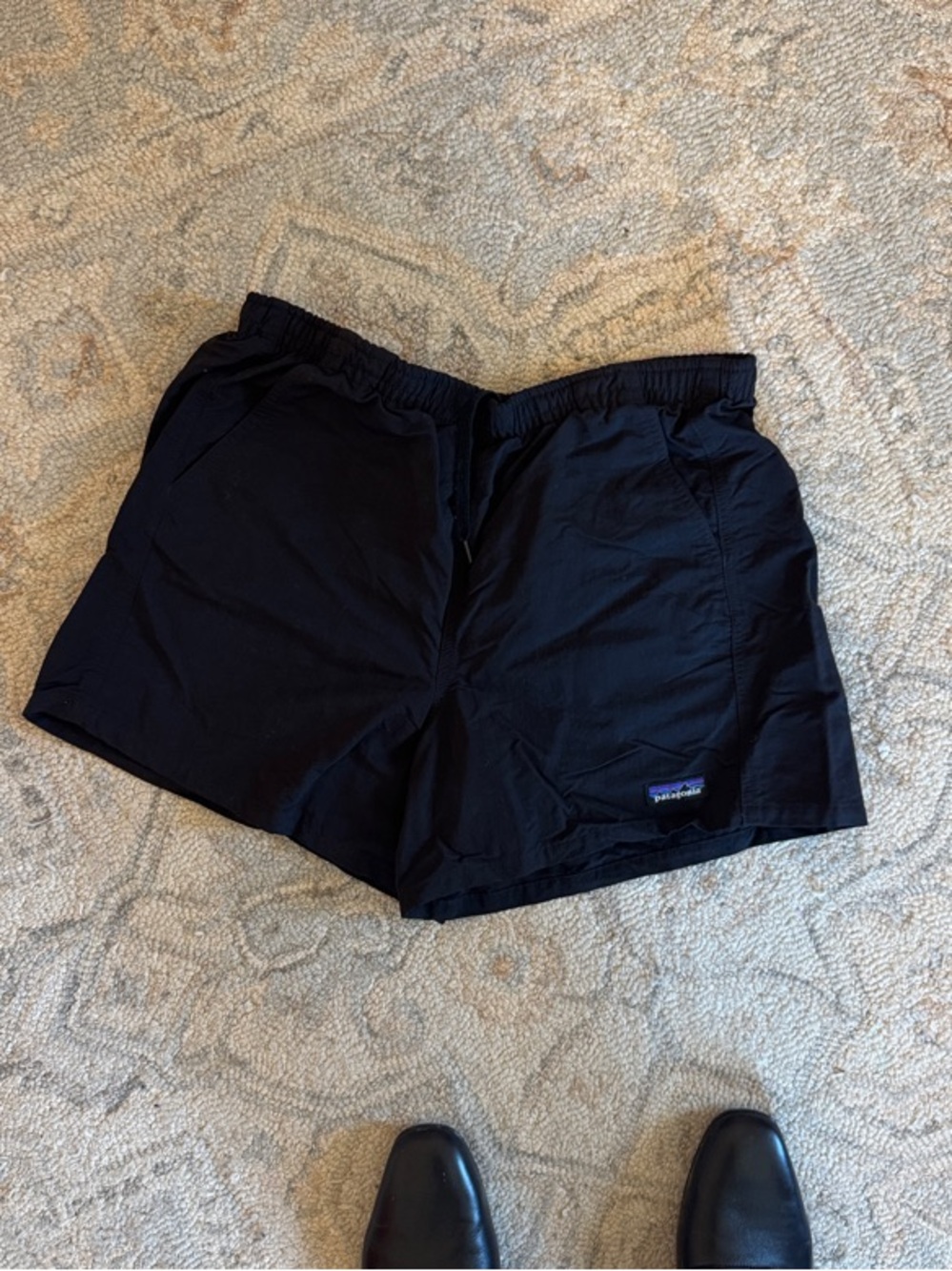 Patagonia Baggies Women’s Black Drawstring Shorts